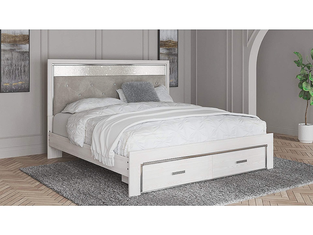 Altyra King Storage Bed, Dresser, Mirror and 2 Chests - image 27