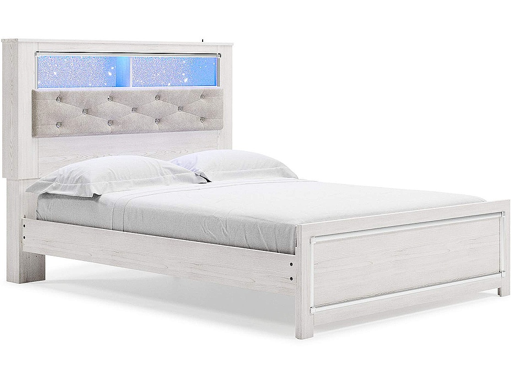 Altyra Queen Panel Bookcase Bed - image 4