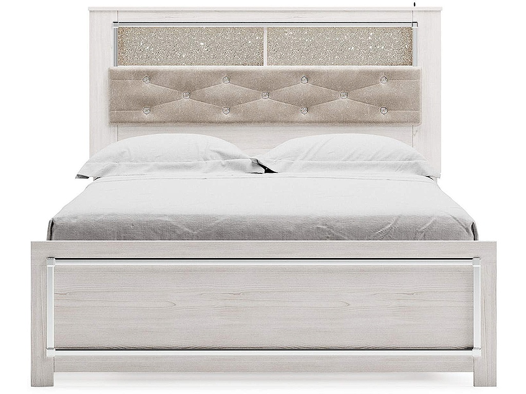 Altyra Queen Panel Bookcase Bed - image 2
