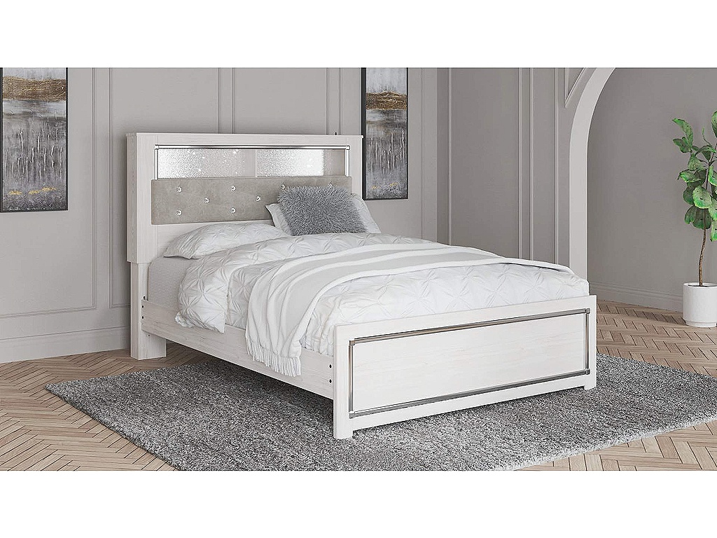 Altyra Queen Panel Bookcase Bed - image 1