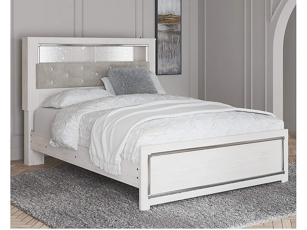 Altyra Queen Panel Bookcase Bed - image 1