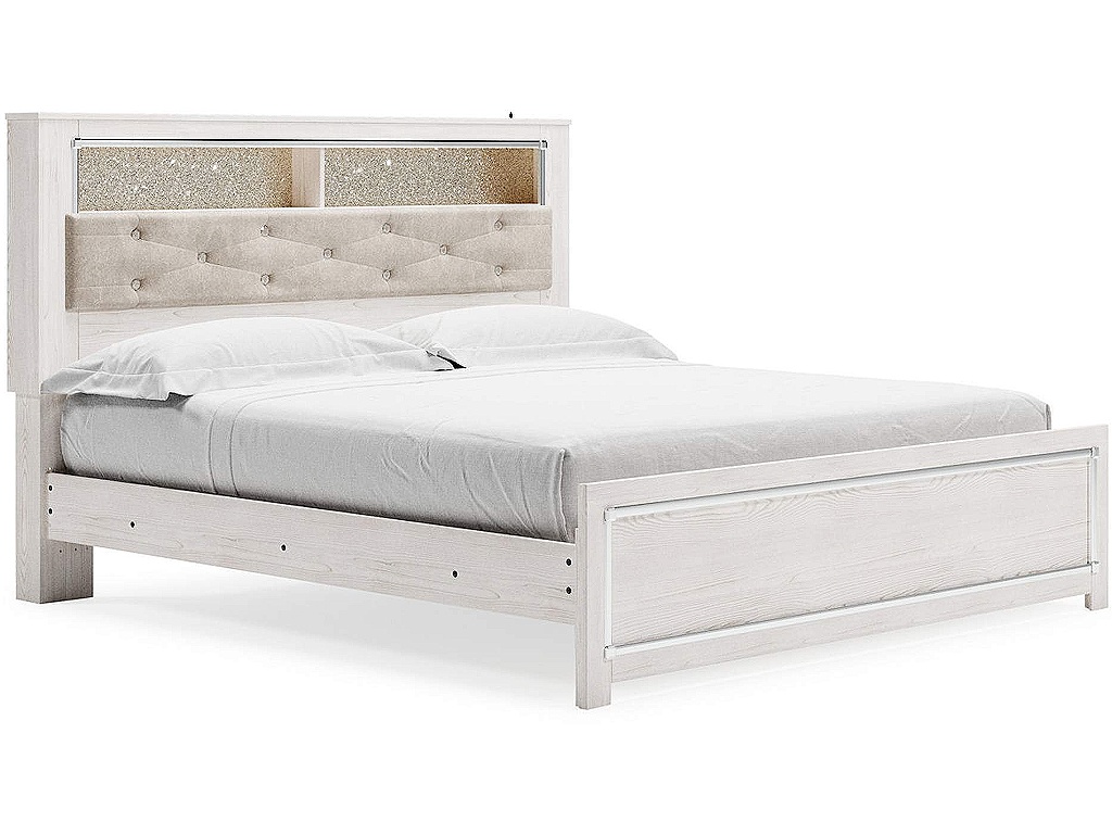 Altyra King Panel Bookcase Bed - main image