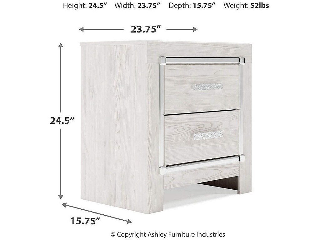 Altyra King Upholstered Storage Bed, Dresser, Mirror and 2 Nightstands - image 24