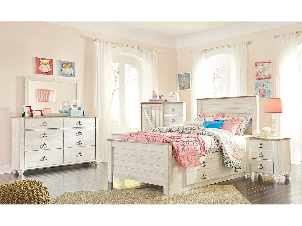 Willowton Full Panel Headboard - image 10