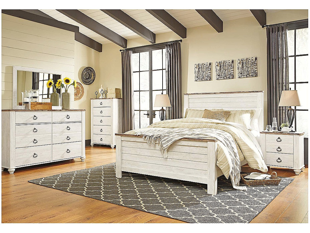 Willowton Queen Panel Headboard - image 12