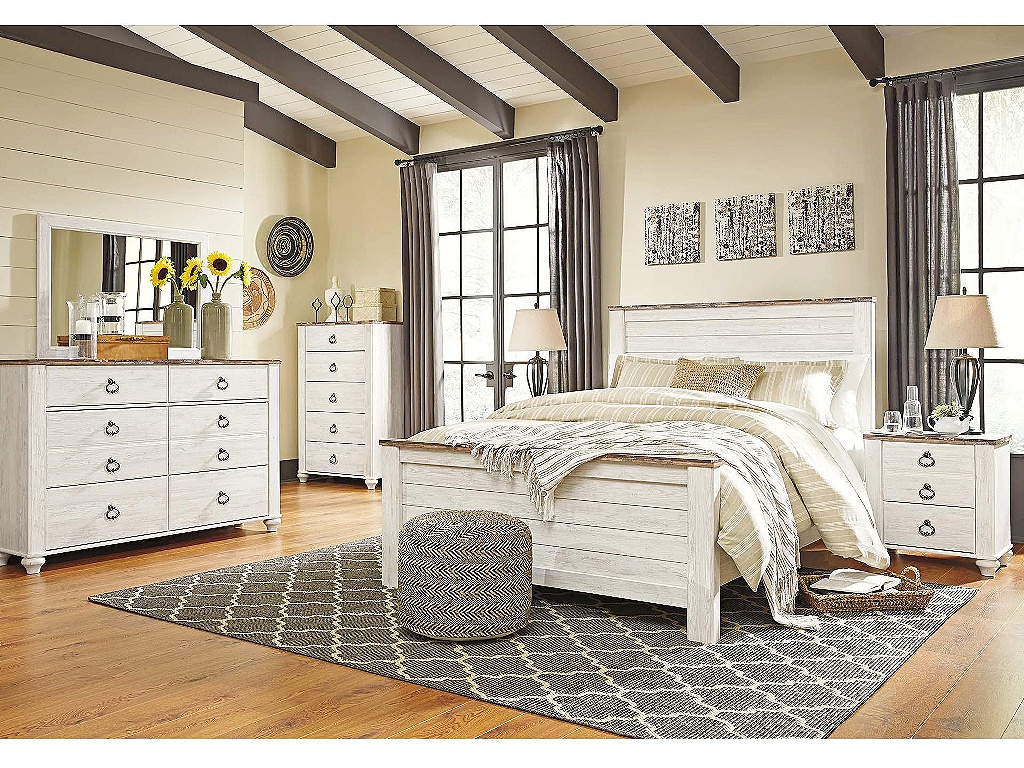Willowton Queen Panel Headboard - image 9