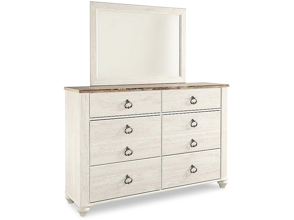 Willowton Dresser and Mirror - main image