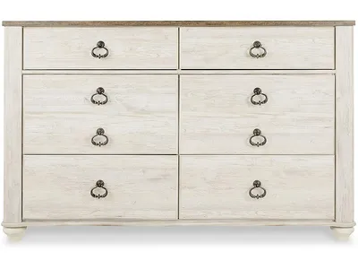 Willowton Twin Panel Bed and Dresser