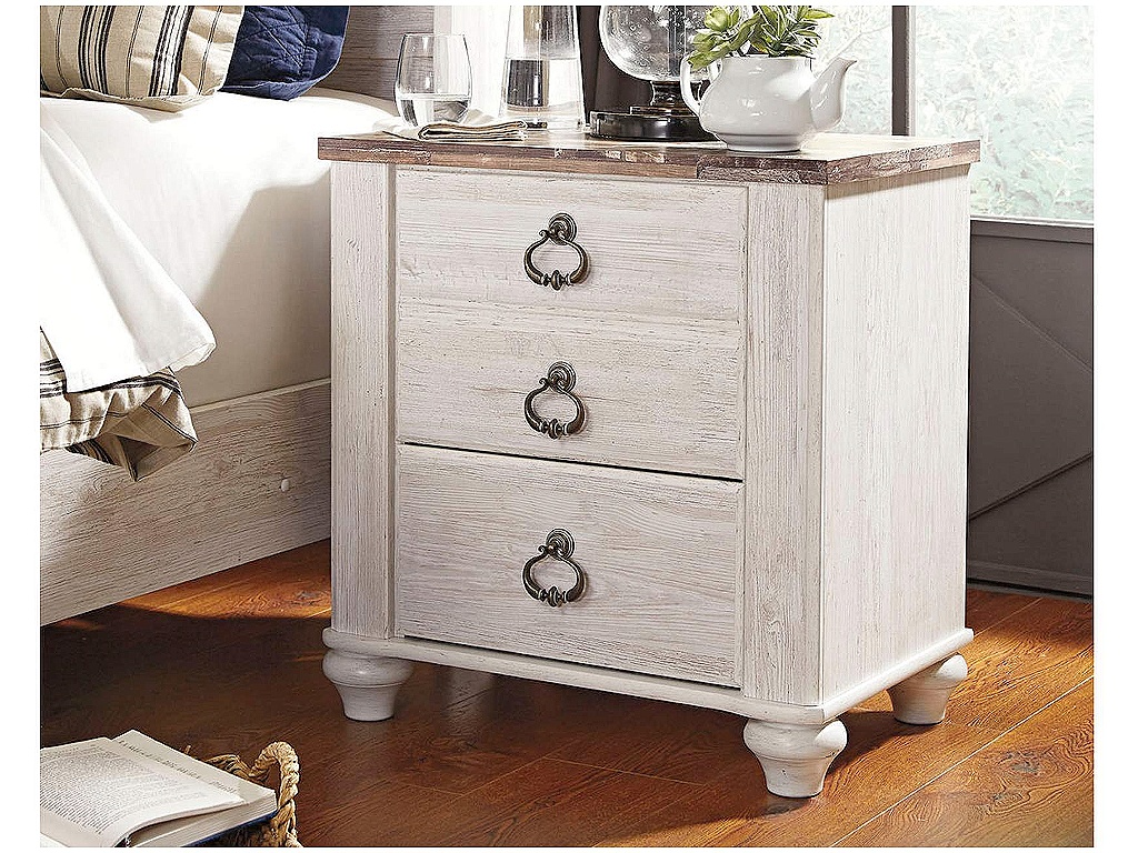Willowton Queen Sleigh Bed, 2 Dressers, Mirror, Chest and 2 Nightstands - image 14