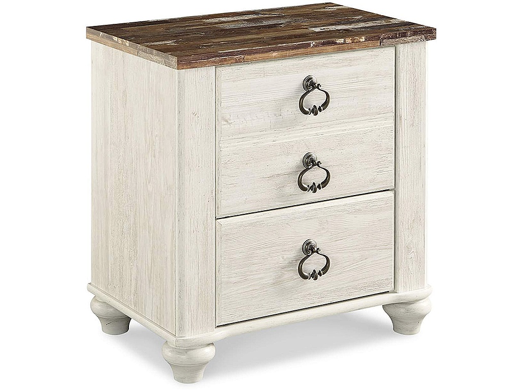 Willowton Queen Sleigh Bed, Dresser, Mirror, Chest and Nightstand - image 6