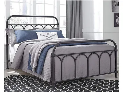 Nashburg Full Metal Bed