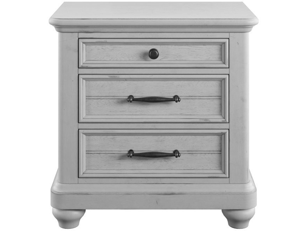 3 Drawer Nightstand - image 1