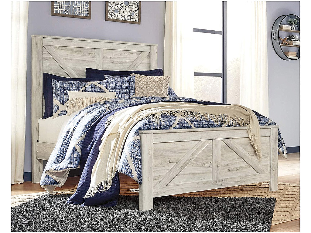 Bellaby Queen Crossbuck Panel Bed - image 1