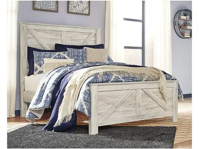 Bellaby Queen Crossbuck Panel Bed