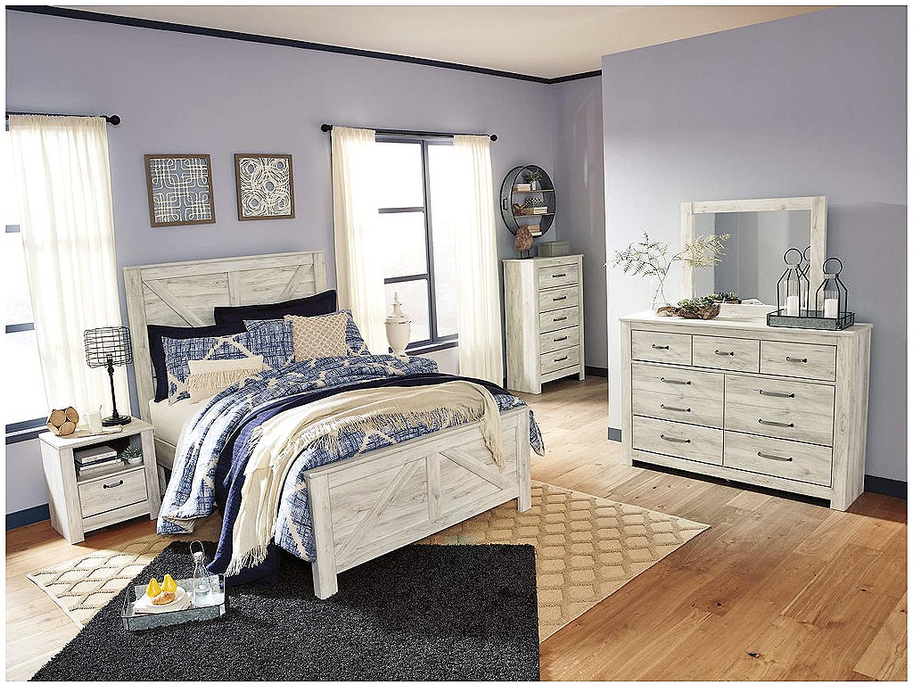 Bellaby Queen Crossbuck Panel Bed - image 2