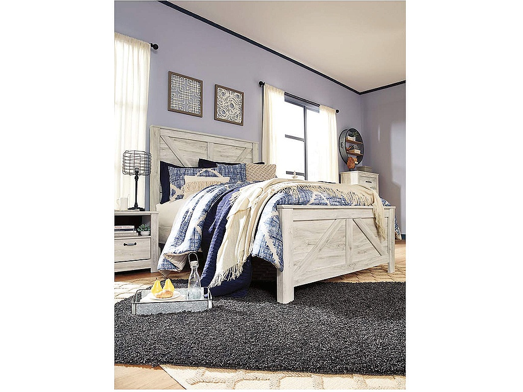 Bellaby Queen Crossbuck Panel Bed - image 5