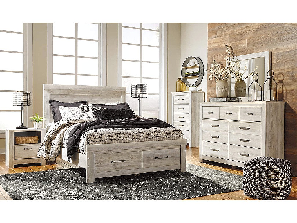 Bellaby Queen Platform Bed with 2 Storage Drawers - image 2