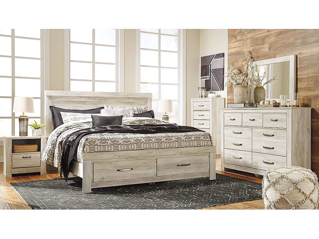 Bellaby King Platform Bed with 2 Storage Drawers - image 2