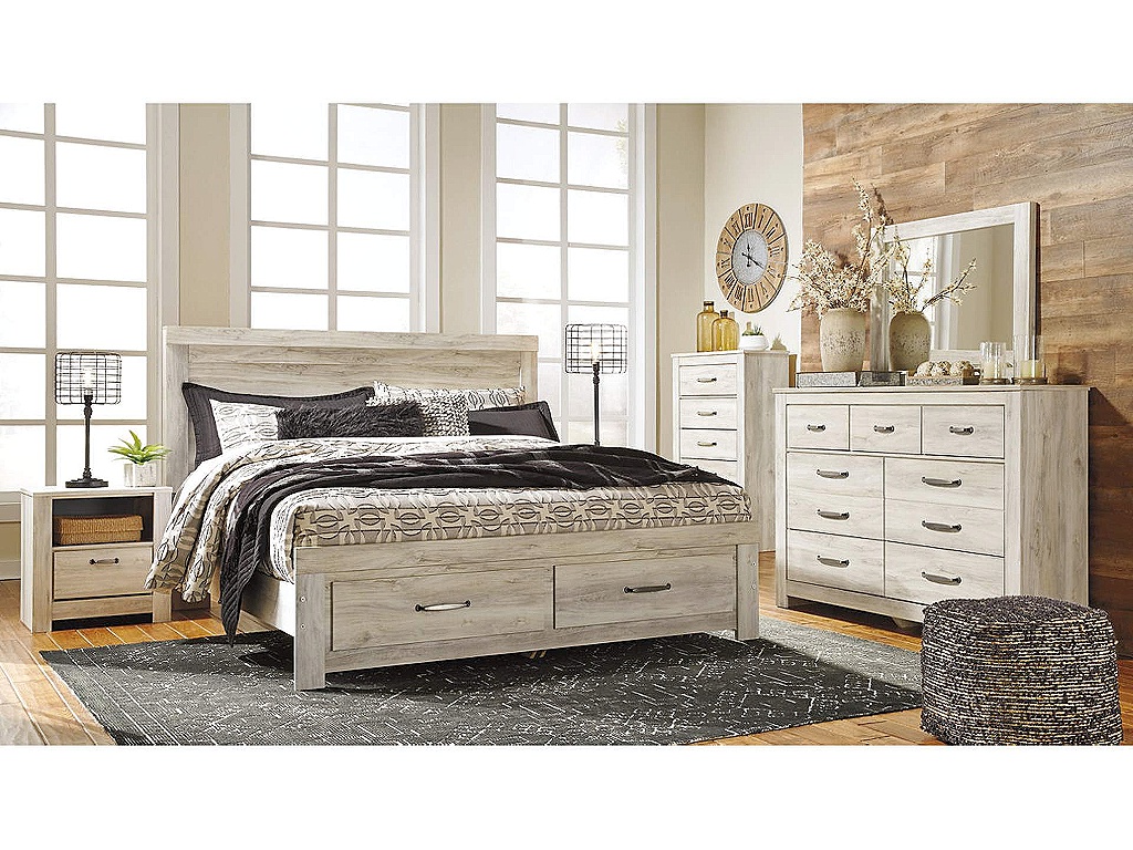 Bellaby King Platform Bed with 2 Storage Drawers - image 4