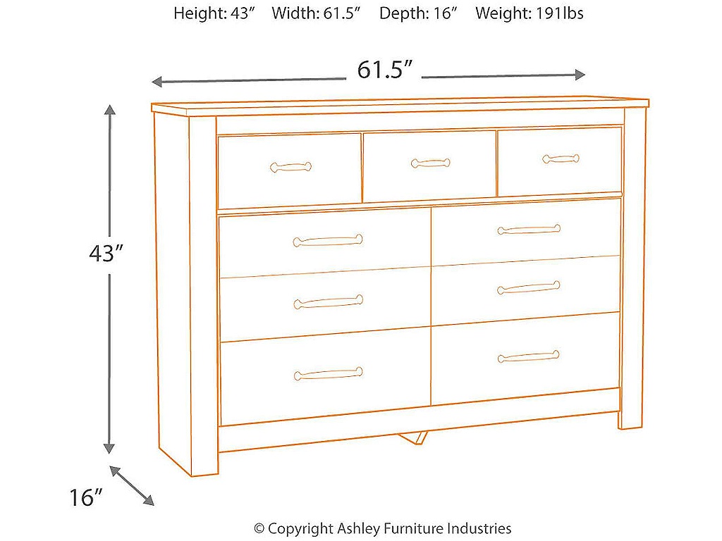 Bellaby King Panel Storage Bed, Dresser, Mirror and Nightstand - image 8