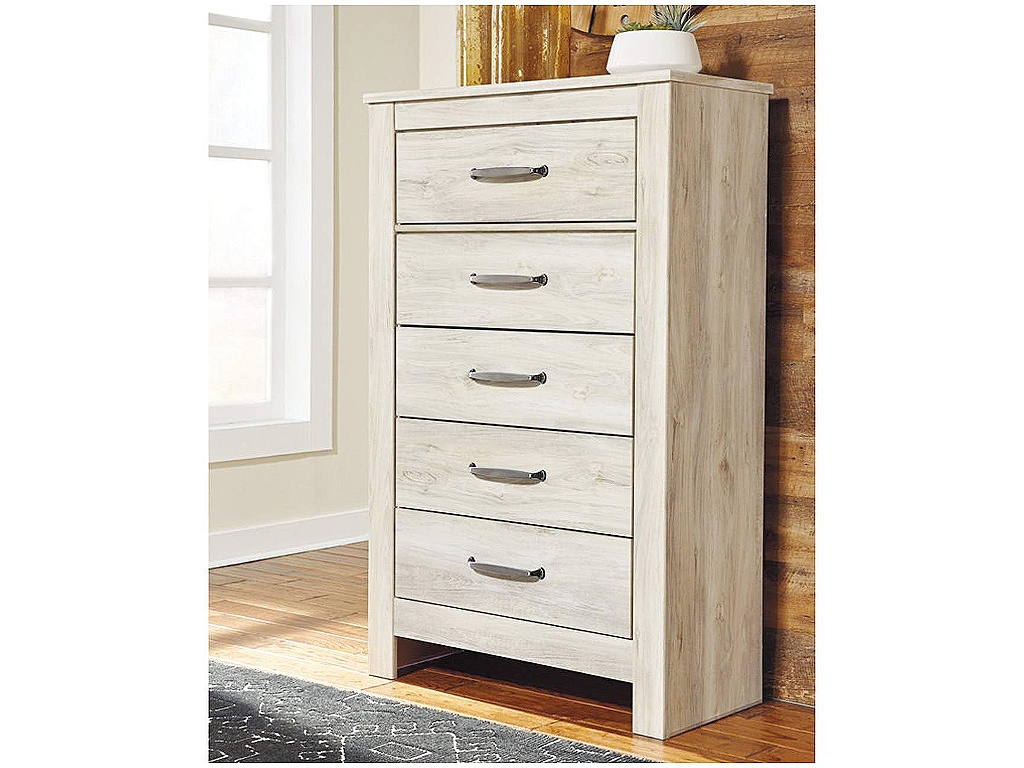 Bellaby Queen Panel Bed, Dresser, Mirror, Chest and 2 Nightstands - image 13