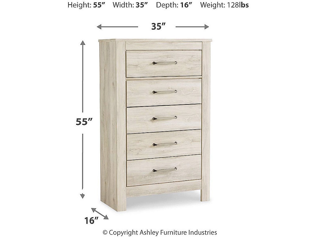 Bellaby Queen Panel Bed, Dresser, Mirror, Chest and 2 Nightstands - image 8