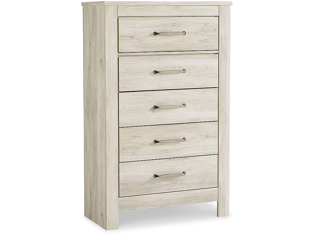 Bellaby Queen Panel Bed, Dresser, Mirror, Chest and 2 Nightstands - image 4