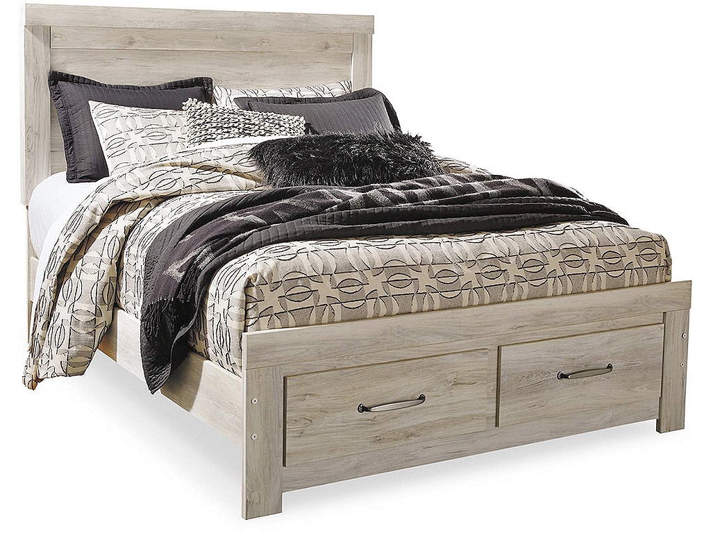 Bellaby Queen Platform Bed with 2 Storage Drawers - main image