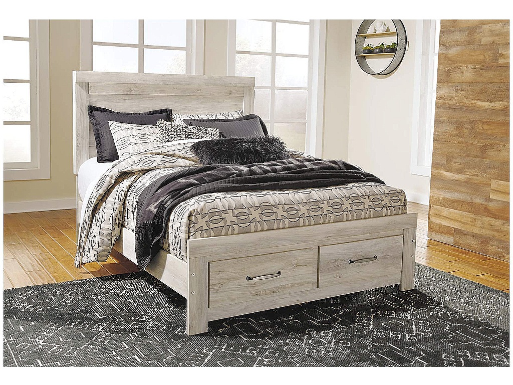 Bellaby Queen Platform Bed with 2 Storage Drawers - image 1