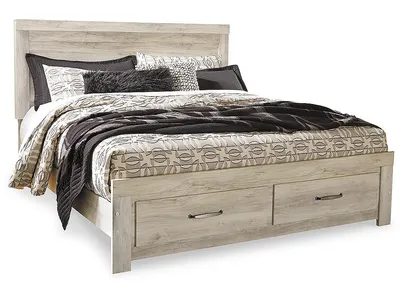 Bellaby King Platform Bed with 2 Storage Drawers