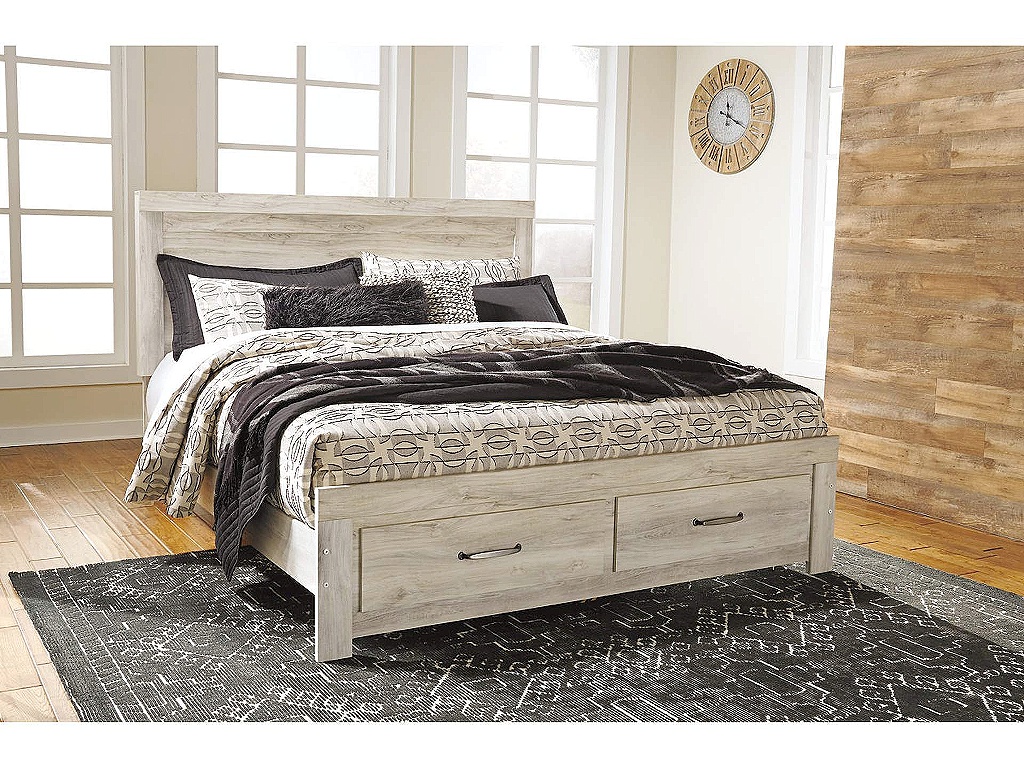 Bellaby King Panel Storage Bed, Dresser, Mirror and 2 Nightstands - image 8