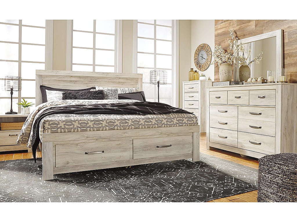 Bellaby King Platform Bed with 2 Storage Drawers - image 5