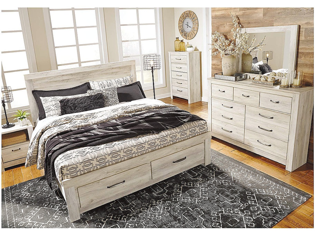Bellaby King Platform Bed with 2 Storage Drawers - image 6
