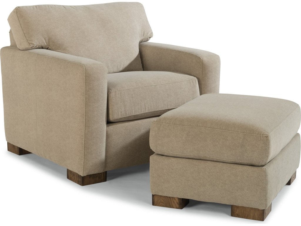 Bryant Leather Ottoman - image 6