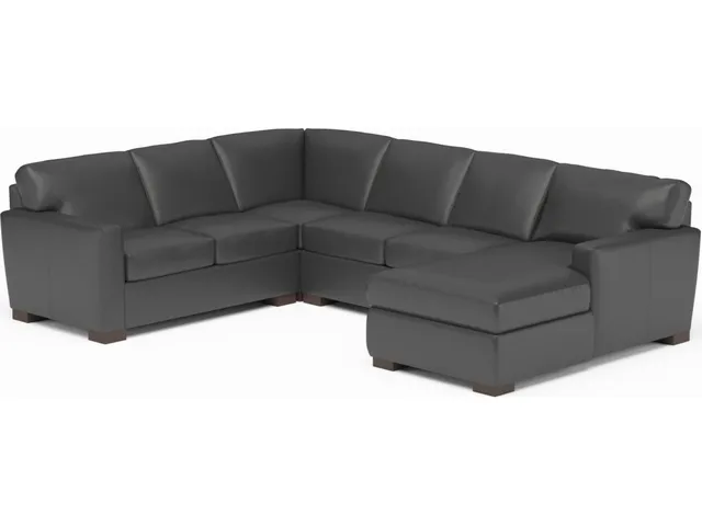 Bryant Leather Sectional - Alternative View