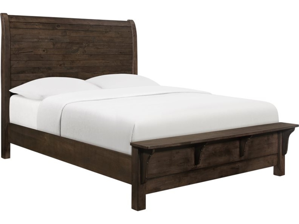 Ashton Hills-Complete Queen Sleigh Bed - main image