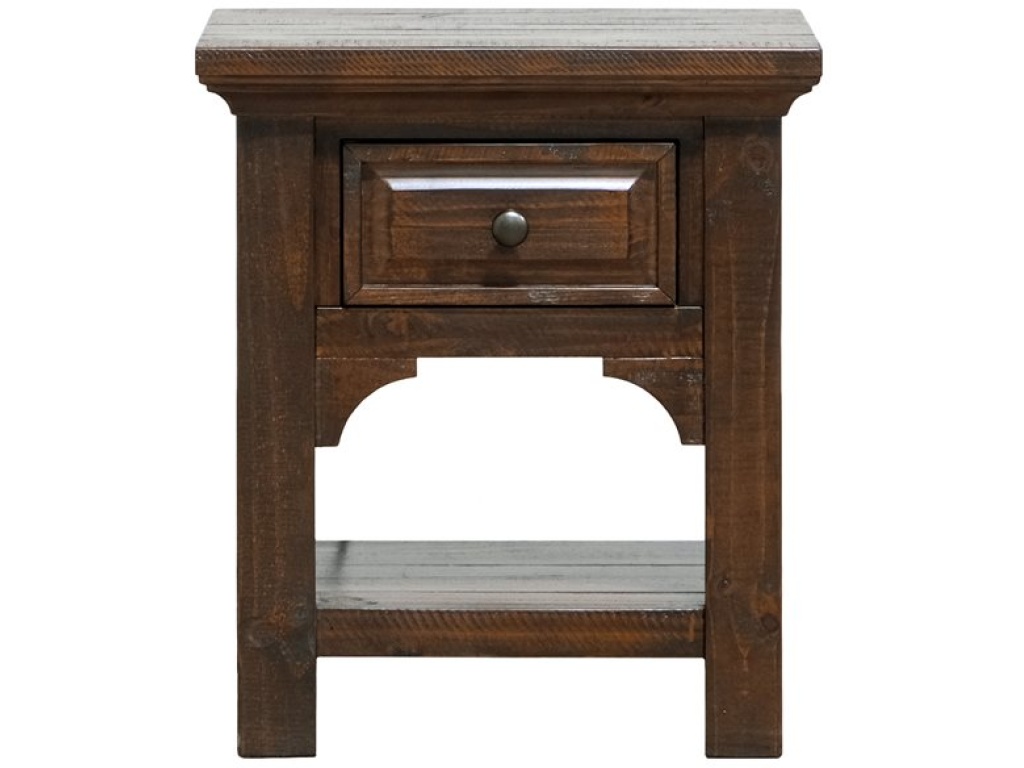 Open Nightstand W /  Usb - image 1