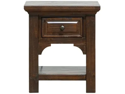 Open Nightstand W /  Usb
