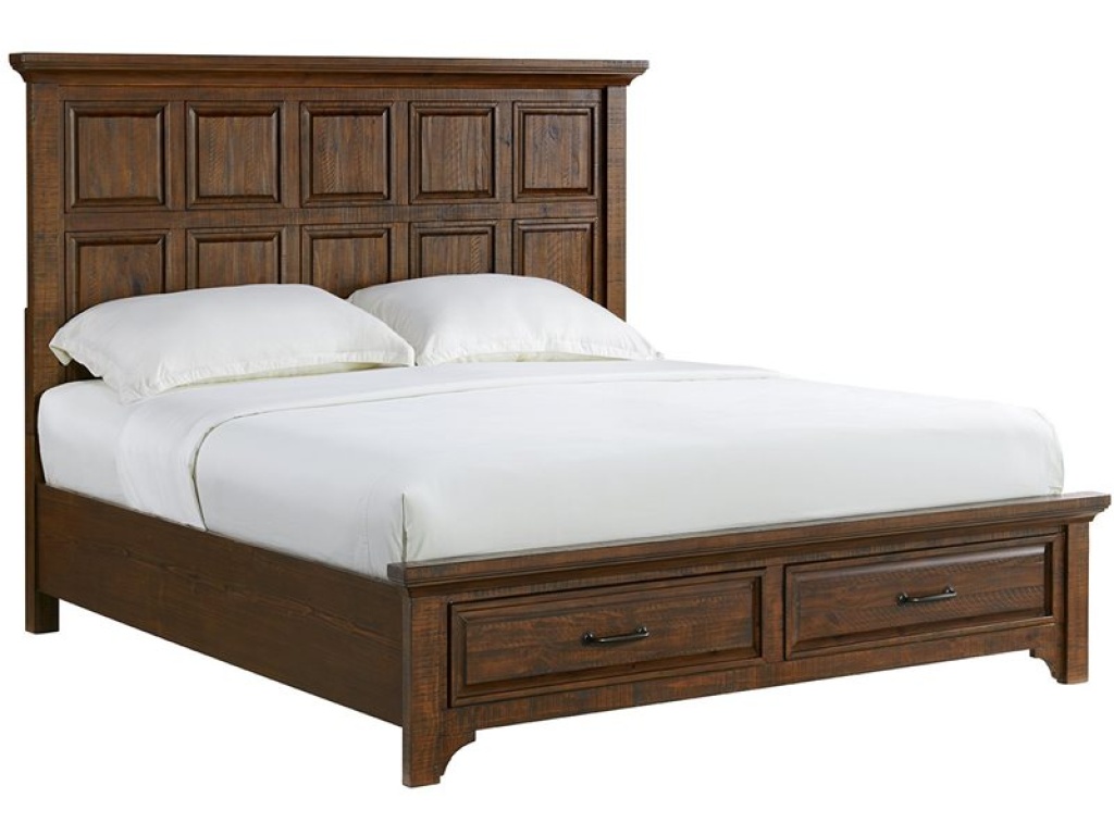 Vista Canyon - Complete King Storage Bed - main image