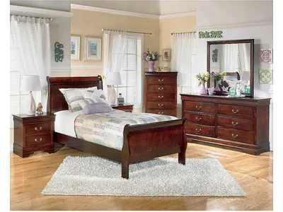Alisdair Twin Sleigh Bed and Dresser - Alternative View