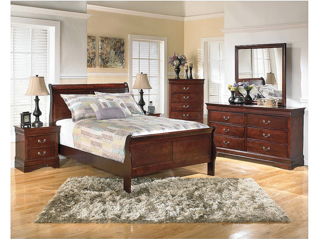 Alisdair Full Sleigh Bed - image 2