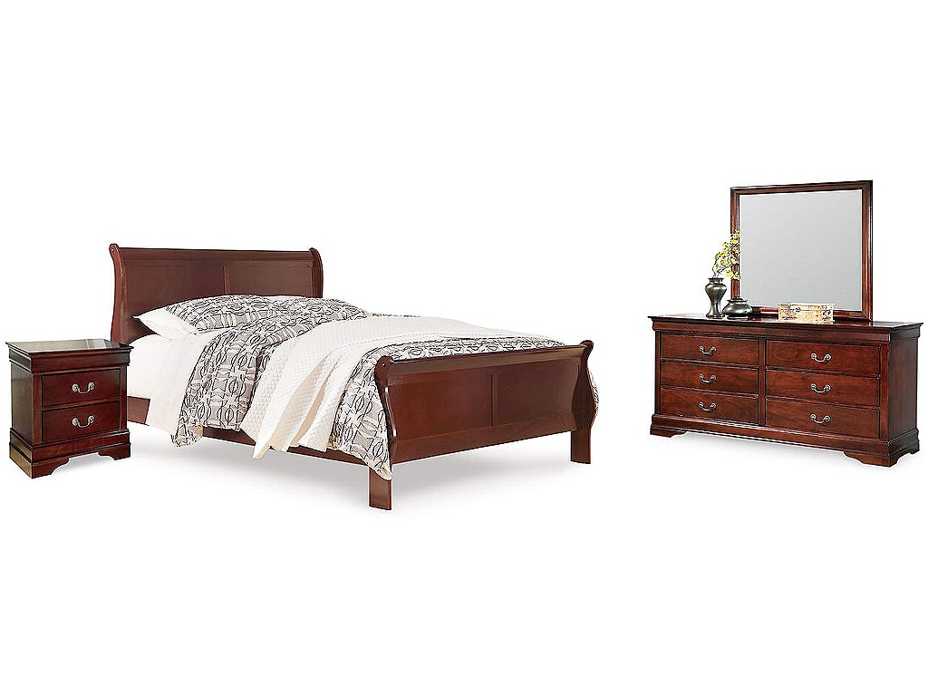 Alisdair King Sleigh Bed, Dresser, Mirror and Nightstand - image 1