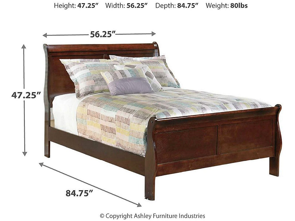Alisdair Full Sleigh Bed - image 3
