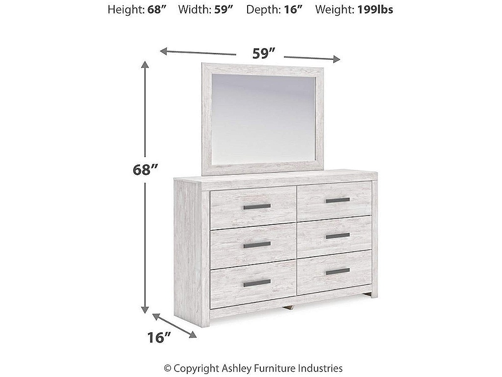 Cayboni Queen Panel Bed, Dresser, Mirror and Nightstand - image 23