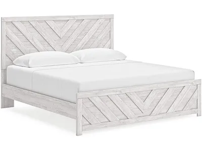 Cayboni King Panel Bed