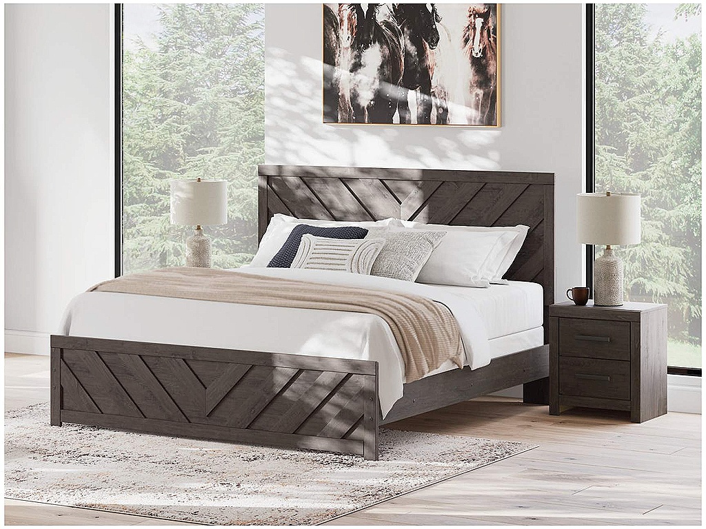 Prendonea King Panel Bed - image 1