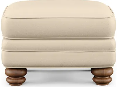 Bay Bridge Leather Ottoman