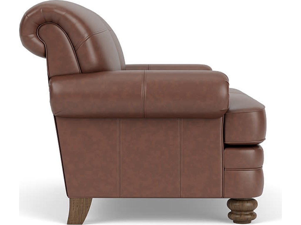Bay Bridge Leather Loveseat - image 7