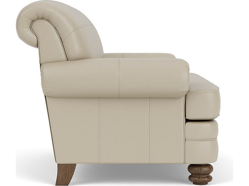 Bay Bridge Leather Loveseat - image 8