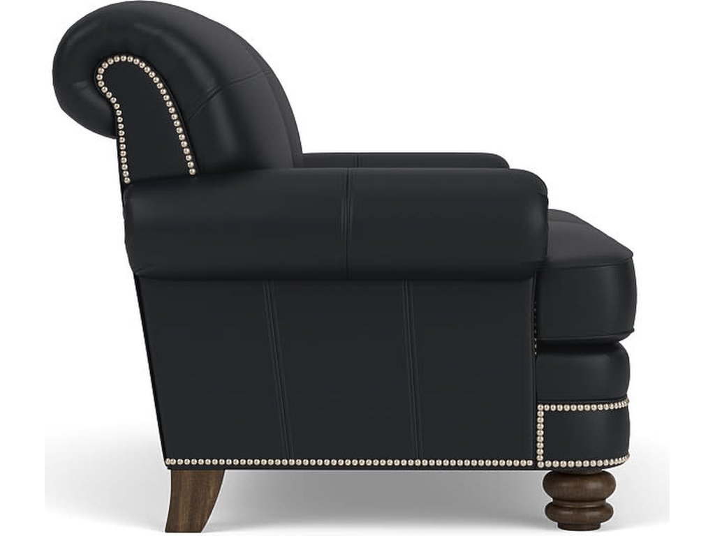 Bay Bridge Leather Loveseat - image 2